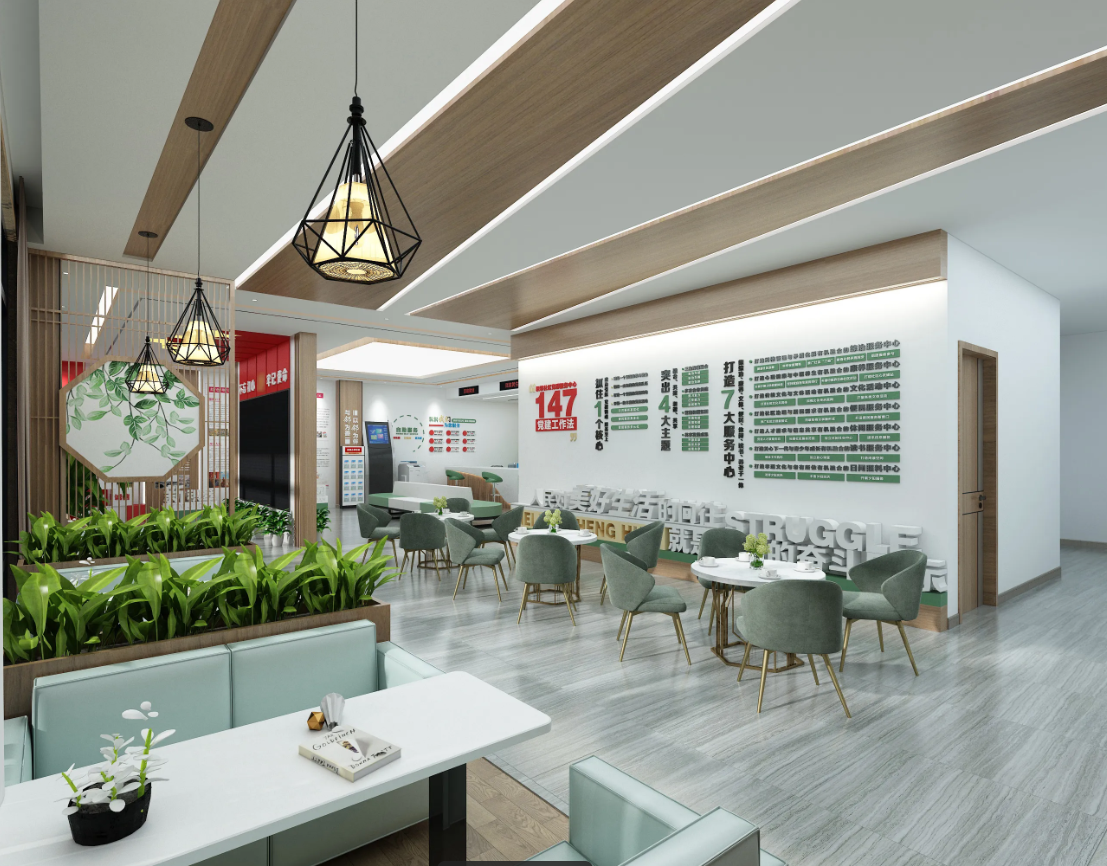 清遠黨建展廳設計公司裝修黨建黨群服務中心、紅色主題文化墻設計制作