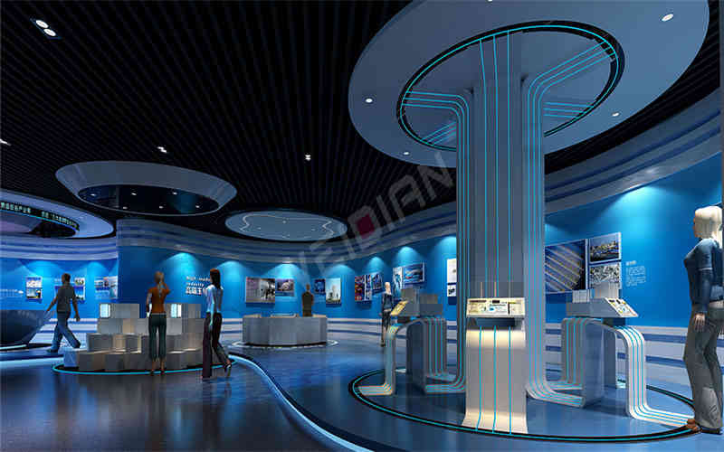 青島藍色硅谷產業創業帶科普體驗館設計方案