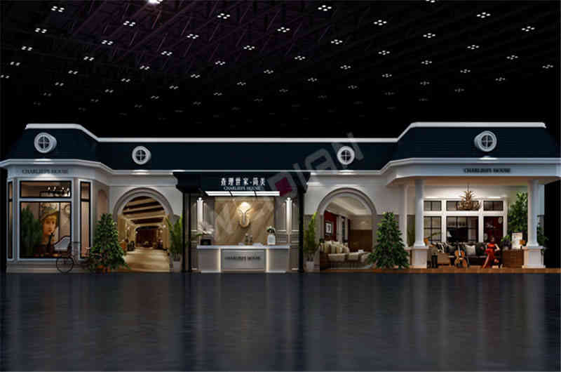 查理世家深圳國際家具展深圳展臺設(shè)計搭建