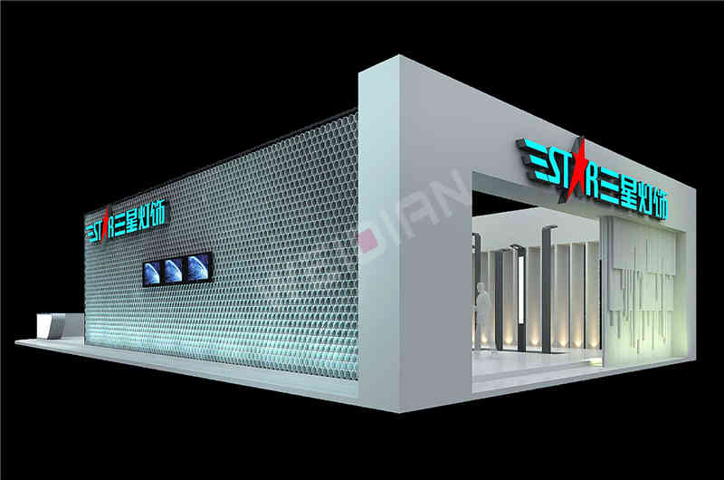 三星照明廣州國際照明展覽會-光亞展廣州展臺設(shè)計搭建