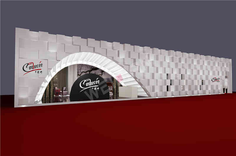 廣州展位裝飾設計公司助力卡圖琦廣州國際家具展覽會Ciff展覽、展臺設計搭建